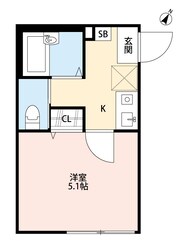 クレセントムーン　曳舟の物件間取画像